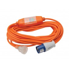 15M RCD POWER CORD WITH CAMPING PLUG